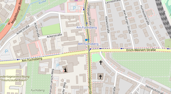 Friseur auf Satellitenbild