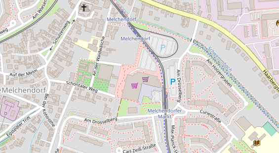 Friseur auf Satellitenbild