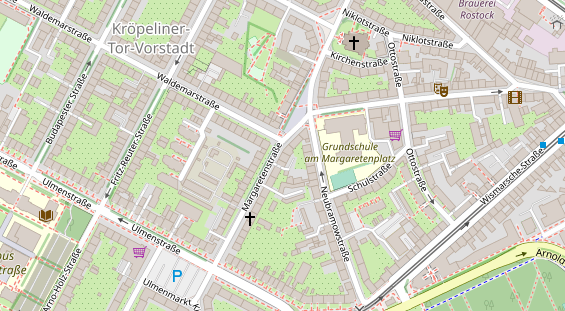 Friseur auf Satellitenbild