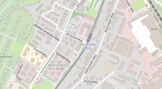 Friseur auf Satellitenbild