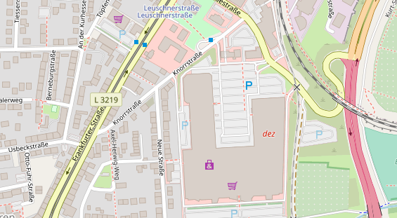 Friseur auf Satellitenbild