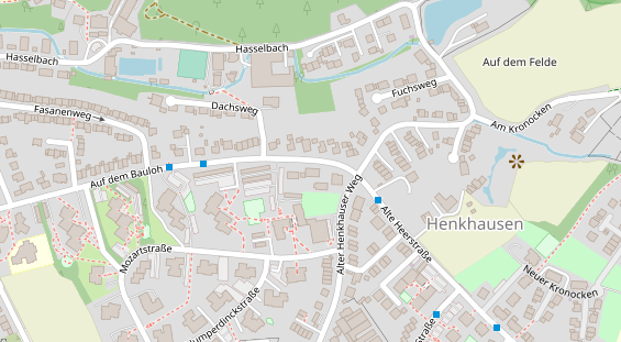 Friseur auf Satellitenbild