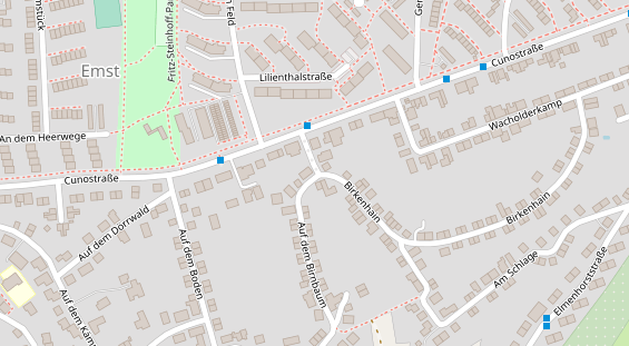 Friseur auf Satellitenbild