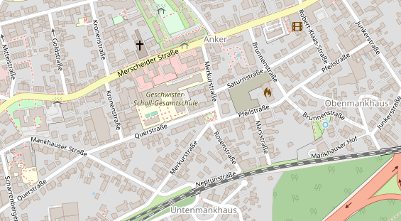 Friseur auf Satellitenbild