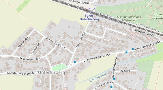 Friseur auf Satellitenbild