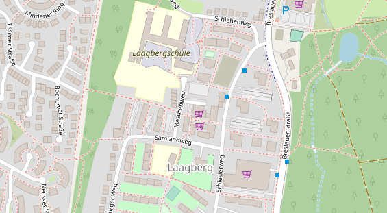 Friseur auf Satellitenbild