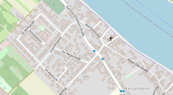 Friseur auf Satellitenbild