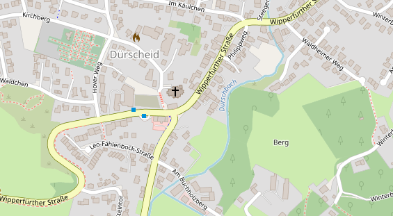 Friseur auf Satellitenbild