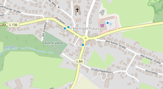 Friseur auf Satellitenbild