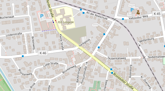 Friseur auf Satellitenbild