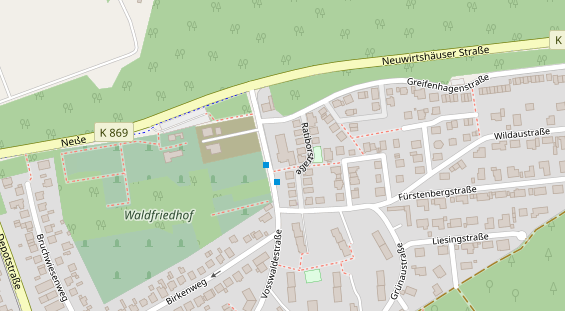 Friseur auf Satellitenbild