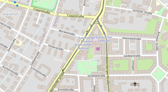 Friseur auf Satellitenbild