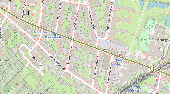 Friseur auf Satellitenbild