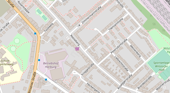 Friseur auf Satellitenbild