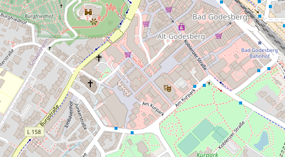 Friseur auf Satellitenbild