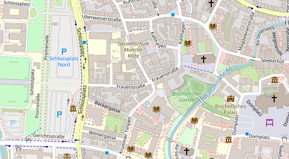 Friseur auf Satellitenbild