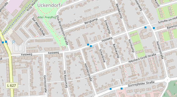 Friseur auf Satellitenbild