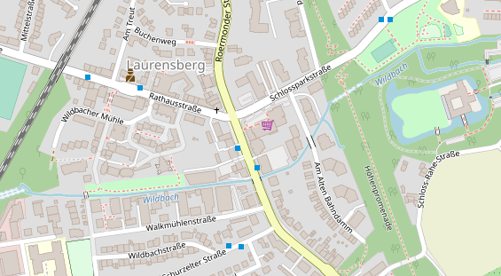 Friseur auf Satellitenbild