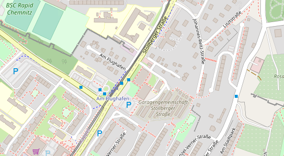 Friseur auf Satellitenbild