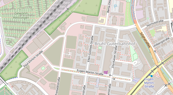 Friseur auf Satellitenbild