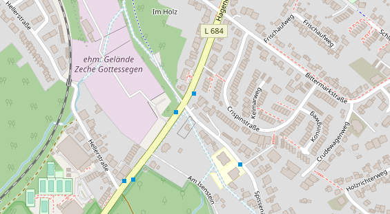 Friseur auf Satellitenbild