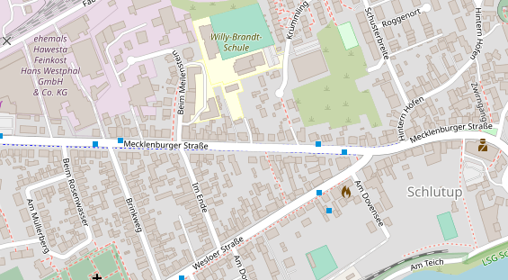 Friseur auf Satellitenbild