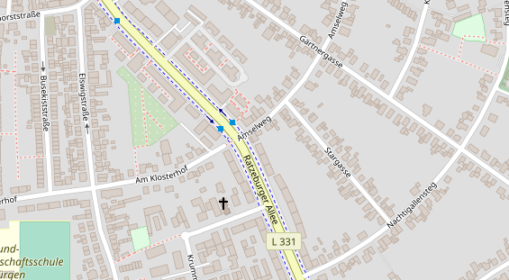 Friseur auf Satellitenbild