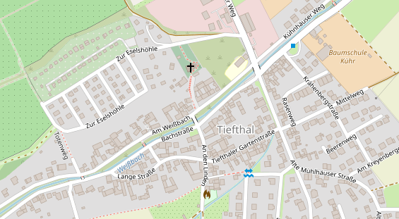 Friseur auf Satellitenbild