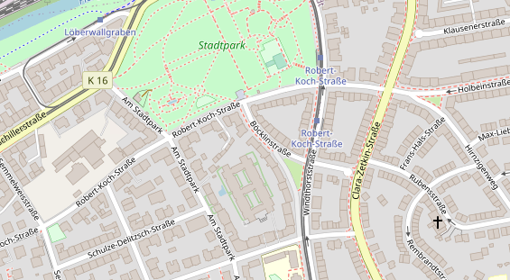 Friseur auf Satellitenbild