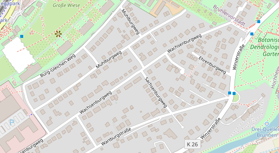 Friseur auf Satellitenbild