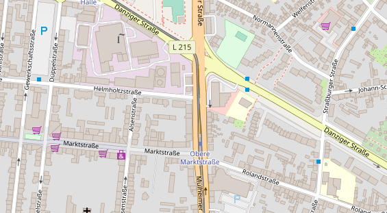 Friseur auf Satellitenbild