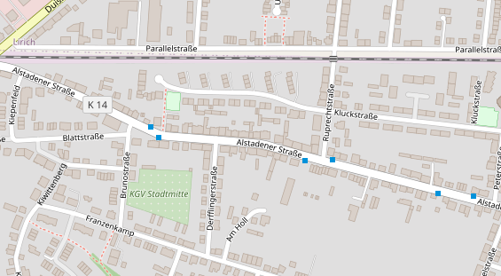 Friseur auf Satellitenbild