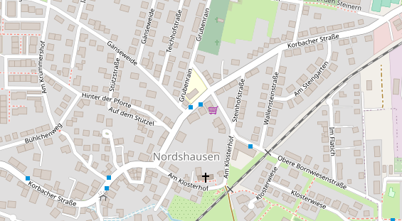 Friseur auf Satellitenbild