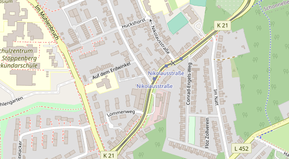 Friseur auf Satellitenbild