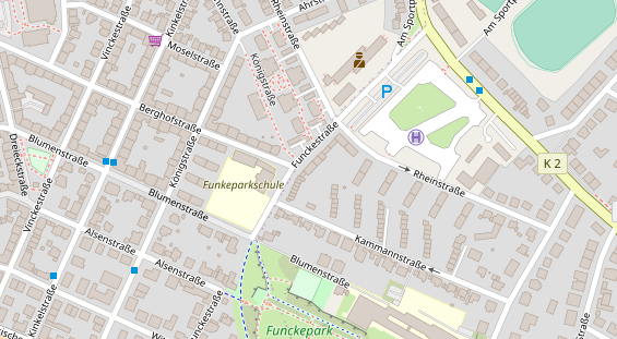 Friseur auf Satellitenbild