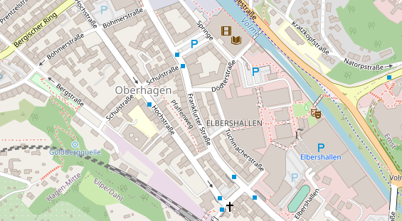 Friseur auf Satellitenbild