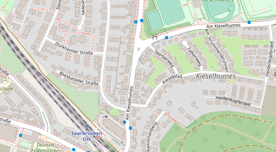 Friseur auf Satellitenbild