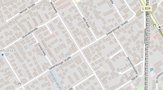 Friseur auf Satellitenbild