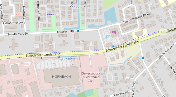 Friseur auf Satellitenbild