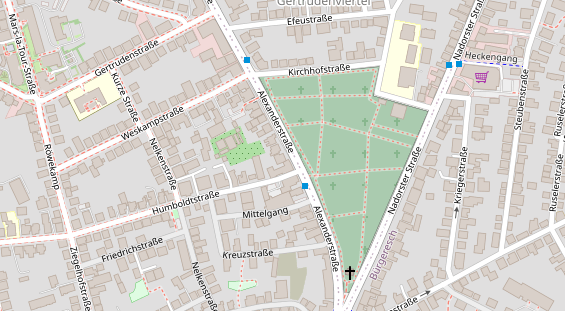 Friseur auf Satellitenbild