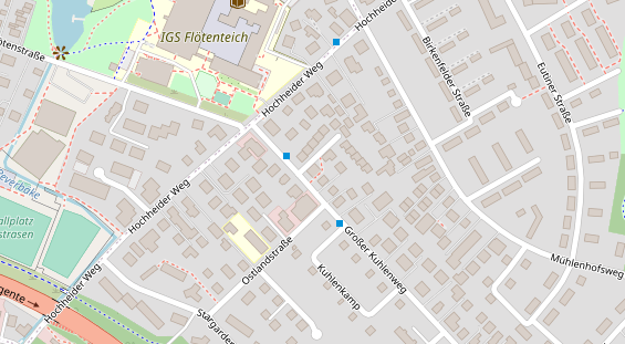 Friseur auf Satellitenbild