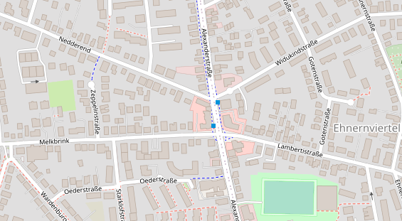 Friseur auf Satellitenbild