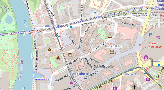 Friseur auf Satellitenbild