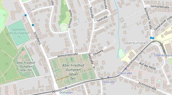 Friseur auf Satellitenbild