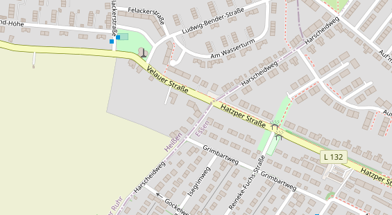 Friseur auf Satellitenbild