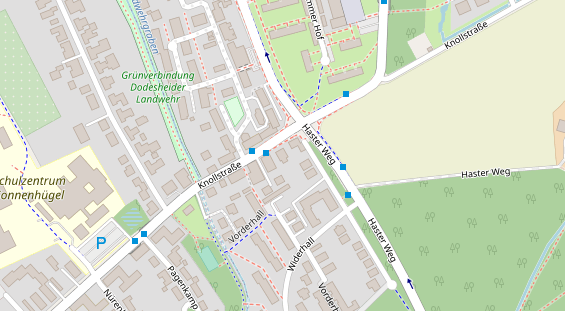 Friseur auf Satellitenbild