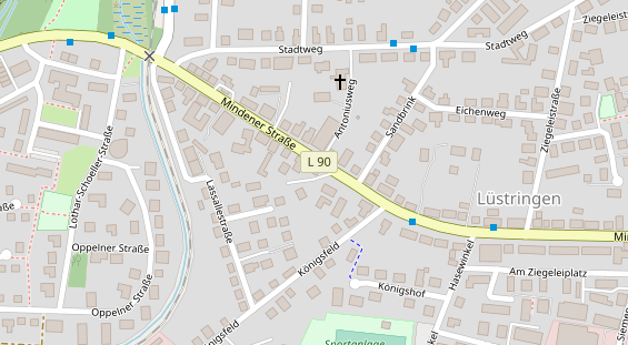 Friseur auf Satellitenbild