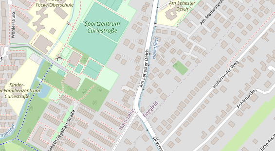 Friseur auf Satellitenbild