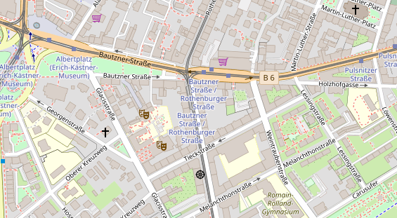 Friseur auf Satellitenbild