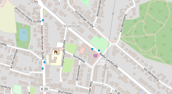 Friseur auf Satellitenbild